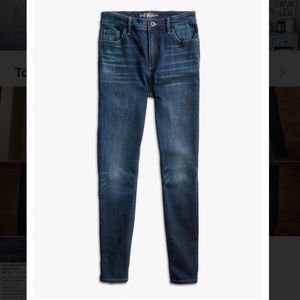 Lucky Brand Bridgette High Rise Skinny Jeans